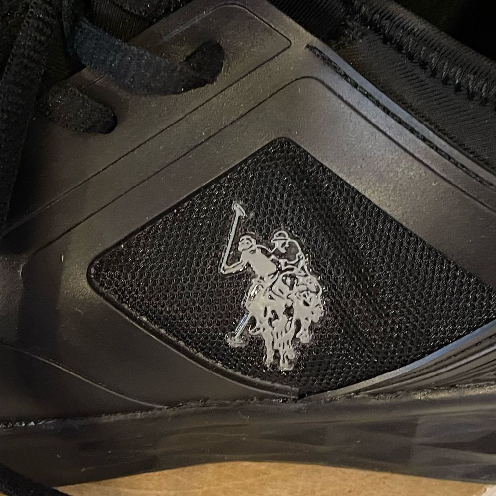 US Polo Assn Mens Black Sneakers Size 10M - Picture 6 of 7